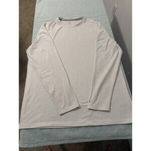 DSG Men’s Long Sleeve Warm Gear White Shirt 2XL